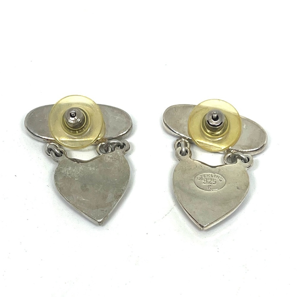 Navajo Multistone Dangle Earrings - Picture 2 of 2